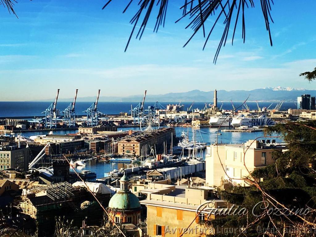 Panorama Genova trekking urbano