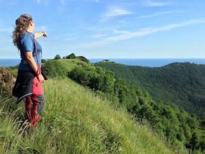 Guida ambientale escursionistica al lavoro nel Parco Urbano delle Mura e dei Forti di Genova